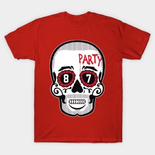 Travis Kelce Sugar Skull T-Shirt